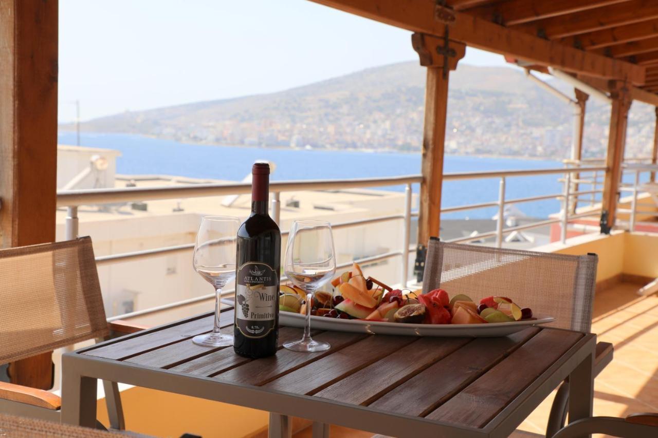 Atlantis Apartments Sarandë Eksteriør billede